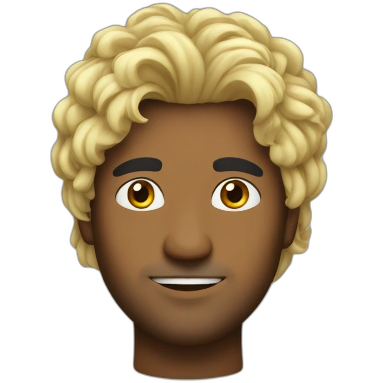hot sri lankan guy with curtain hair emoji