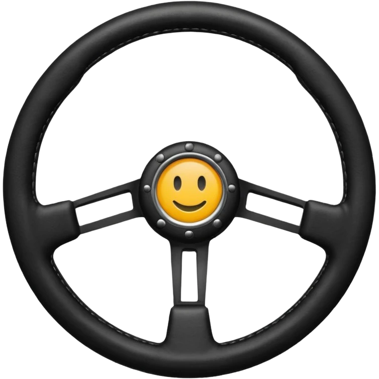 steering wheel emoji