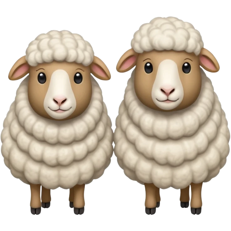 sheep couple emoji