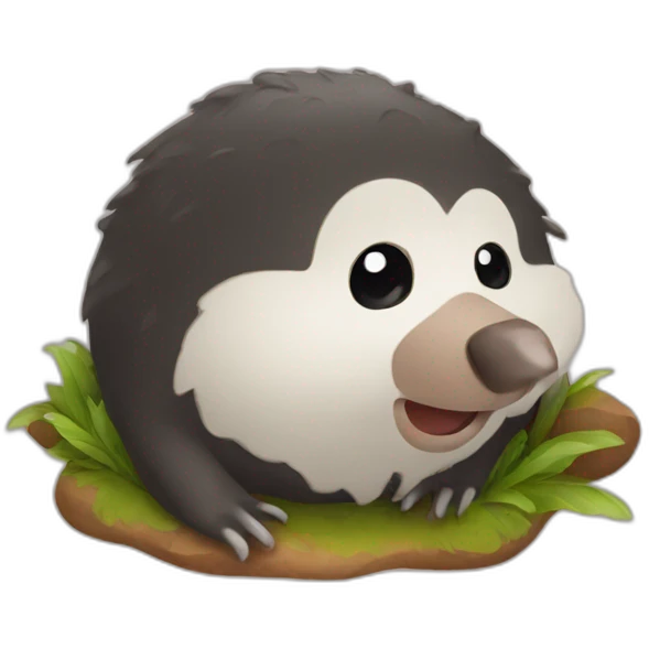 A mole emoji