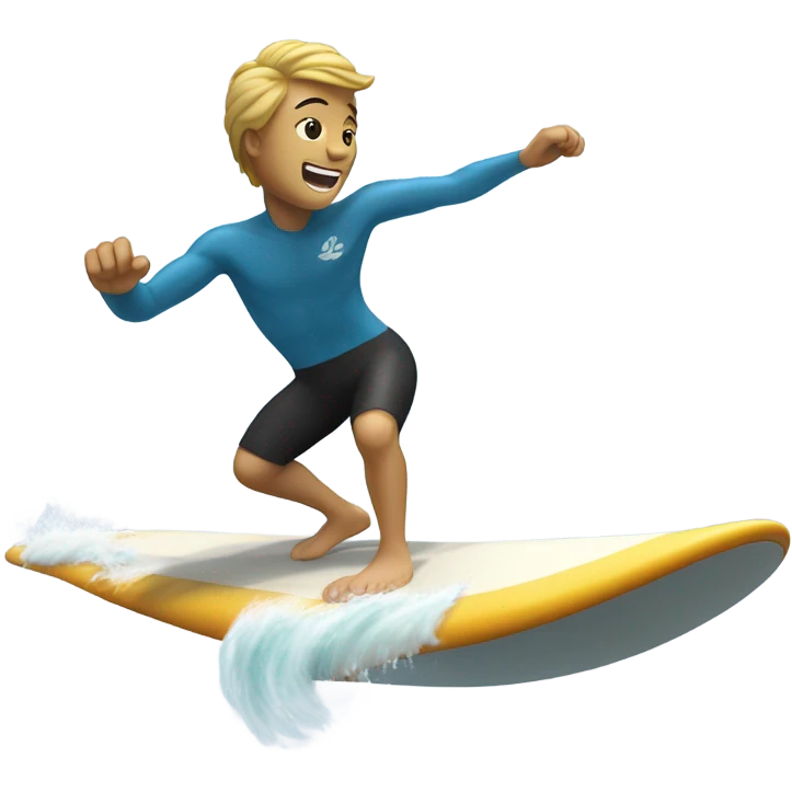 surf on the water emoji