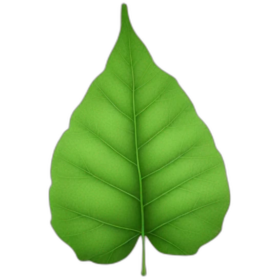 Leaf emoji