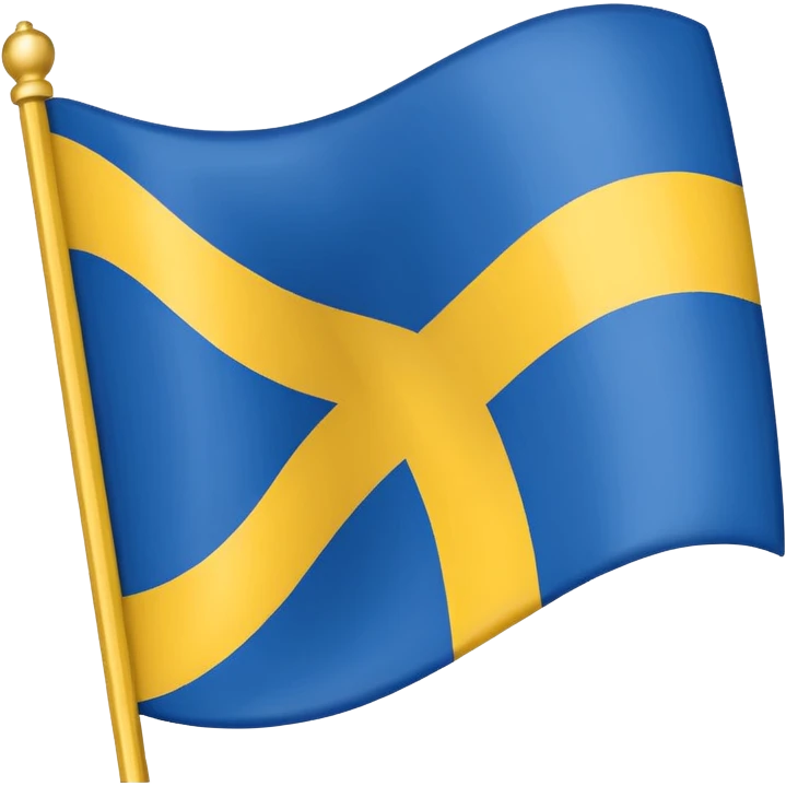 Flag of sweden emoji