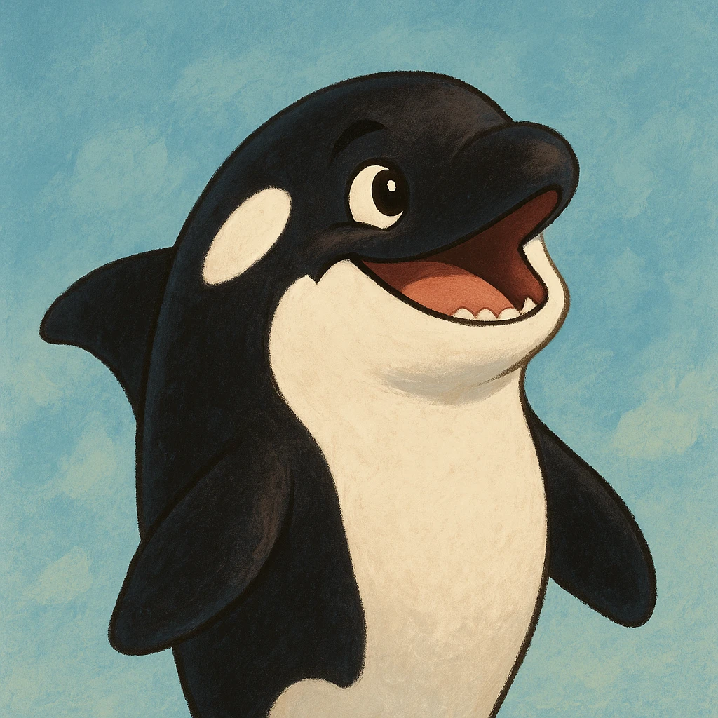 optimistic orca emoji