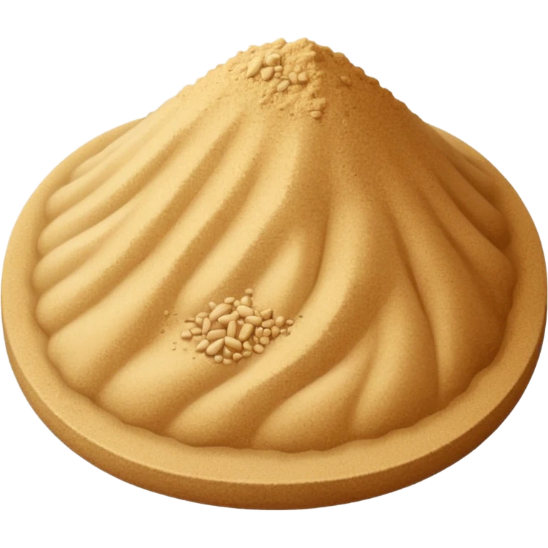pile of the sand emoji