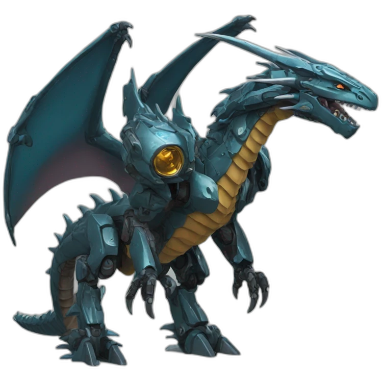 dragon mech emoji