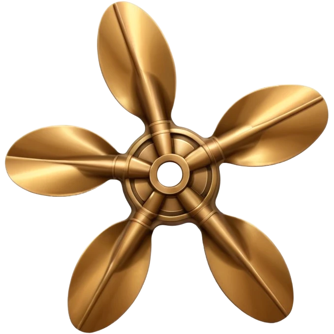 4 blade marine propeller emoji