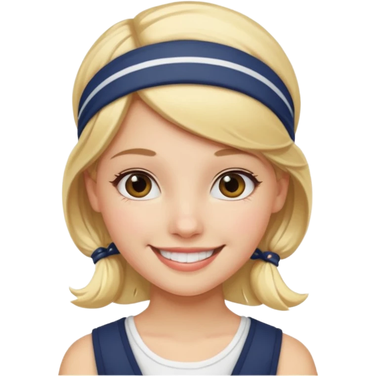 Preppy girl emoji