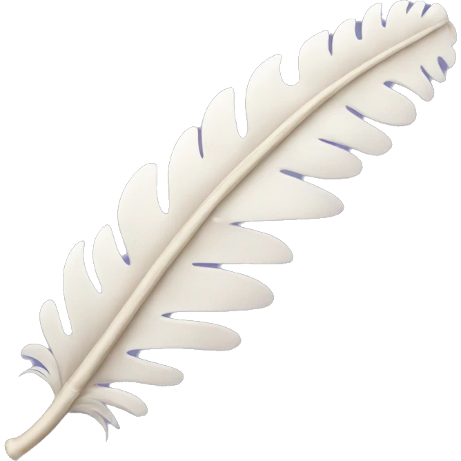 bone feather emoji