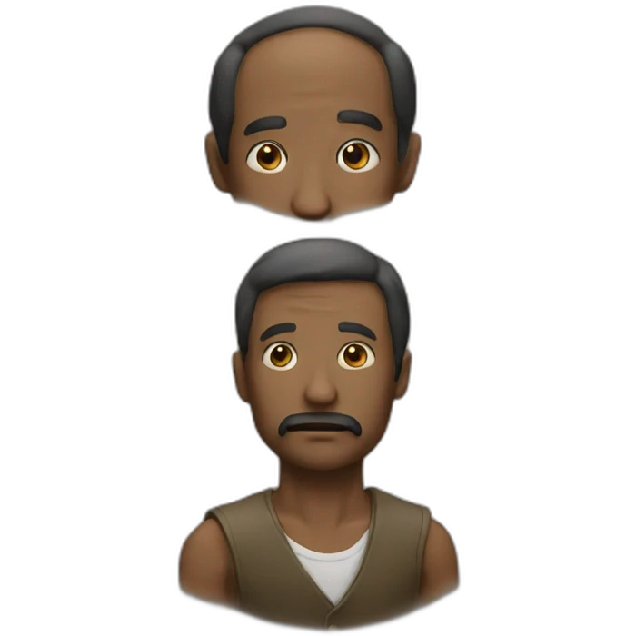 man remembers something emoji