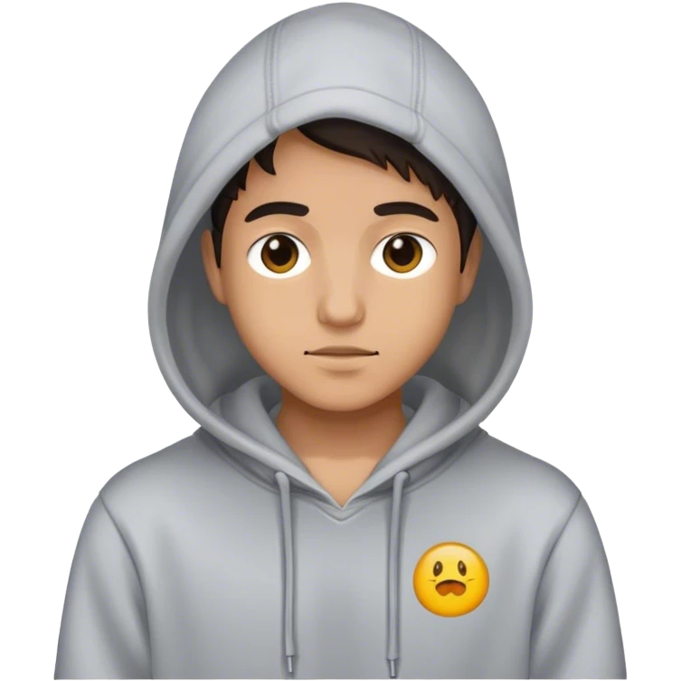 Me in a hoodie emoji