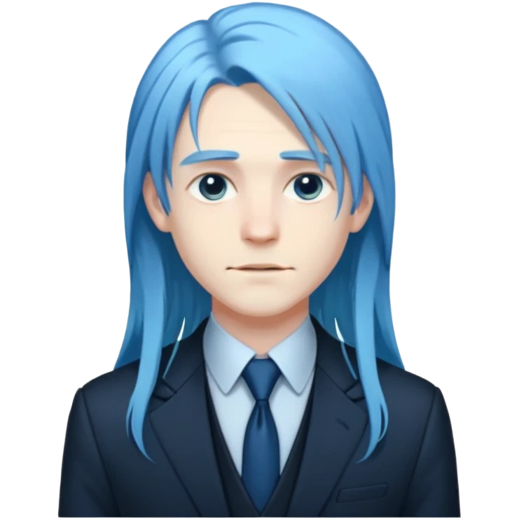 ethereal-pastel-transparent-translucent-gorgeous-spectral-dark-greyish-blue-whitish-gloomy-man-with-blue-long-hair-with-a-beautiful-black-suit emoji