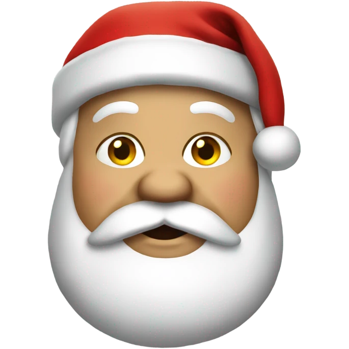Fat Santa  emoji
