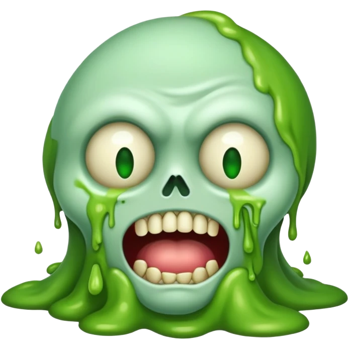 ghoul barfing emoji