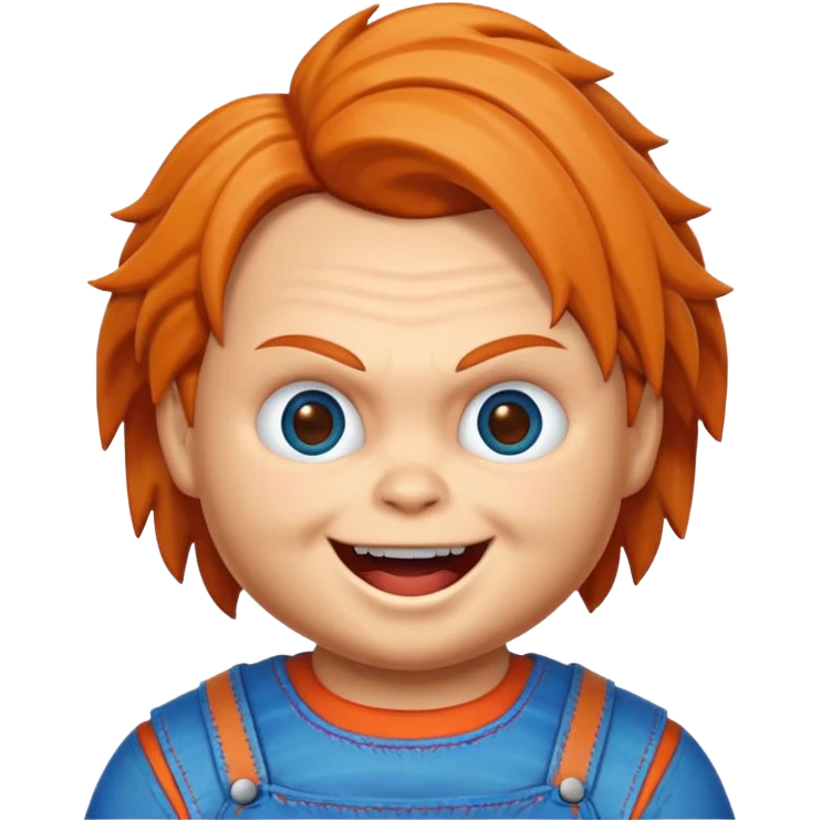 Un emojin de chuky emoji