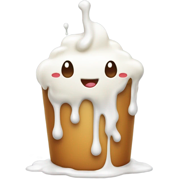 emoji of drooling milk  emoji