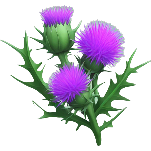 thistle emoji