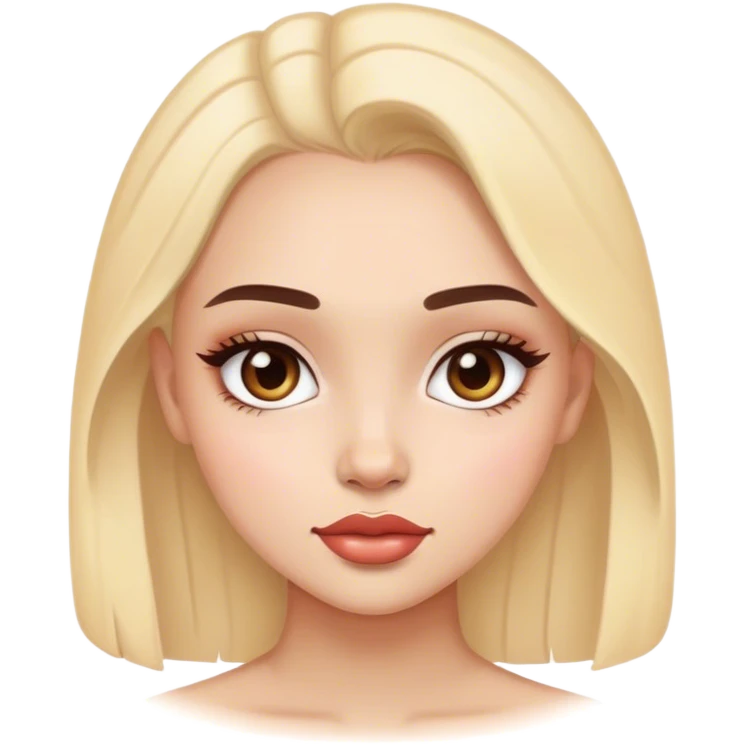 Clean girly emoji