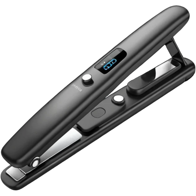 hair straightener emoji