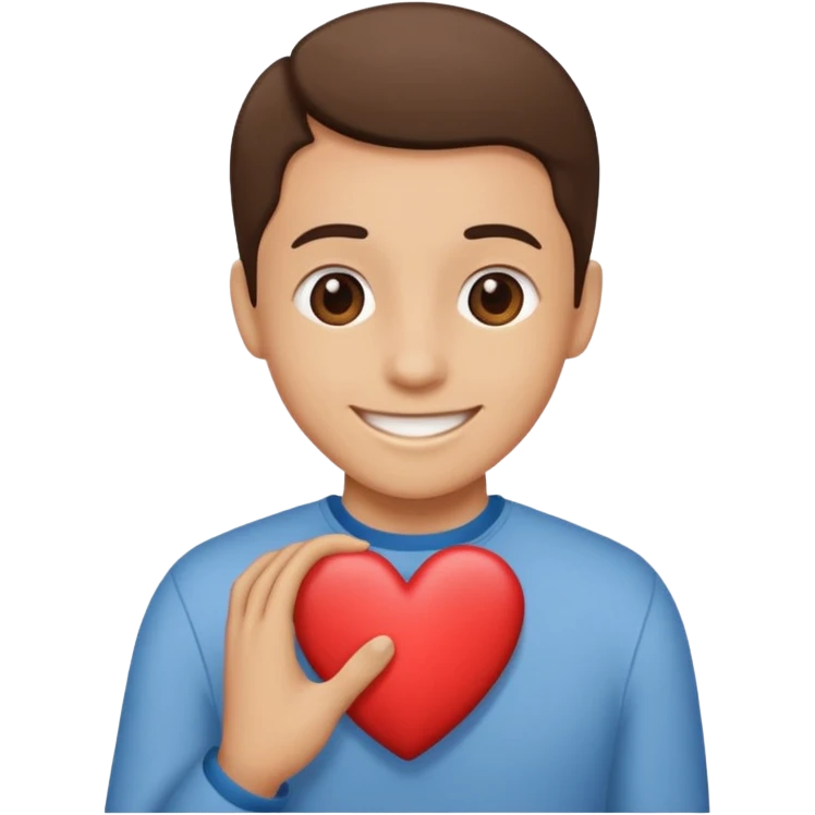 FLOORK DANDO UN CORAZÓN Y DICIENDO DURMETE O TE CONQUISTO emoji