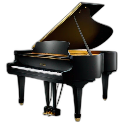 grand piano emoji