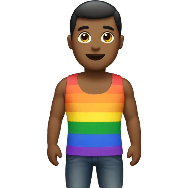 gay pride emoji