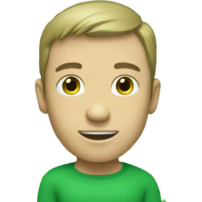 1 written inside the circle of green dashes just like in WhatsApp's one time view emoji