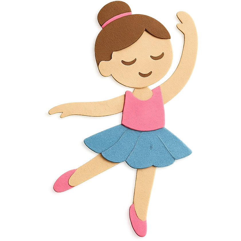 girl doing ballet emoji