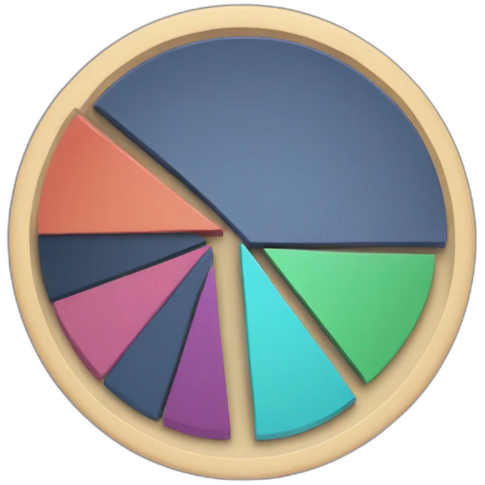 pie chart on assets emoji