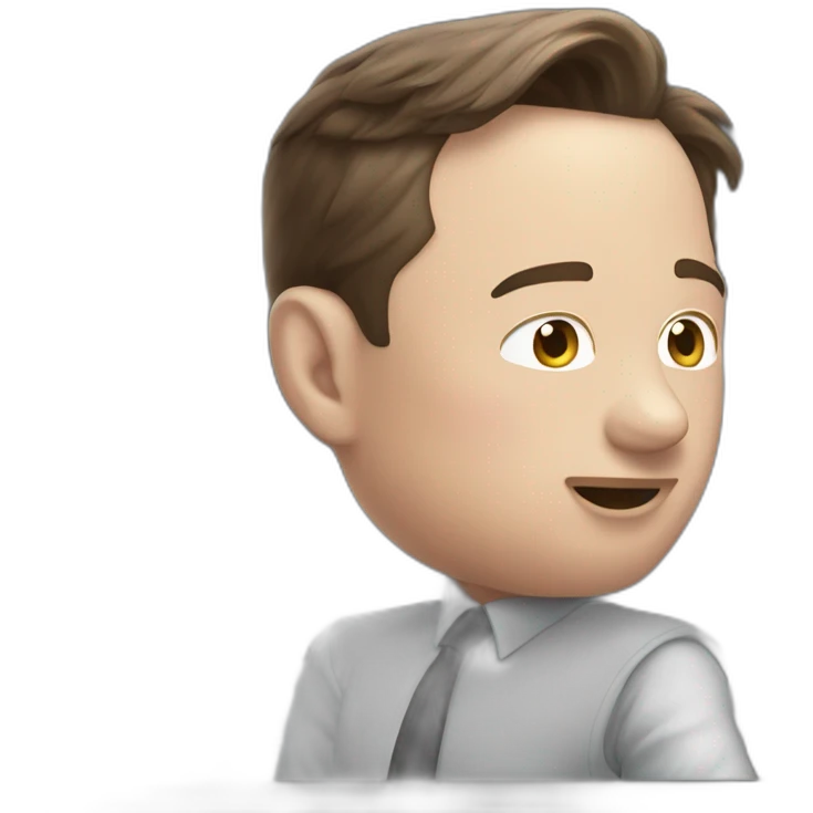 Elon Musk qui twerk emoji