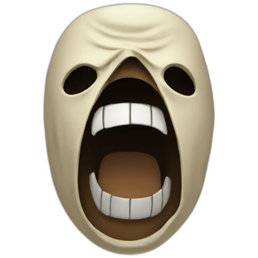 scream-mask emoji