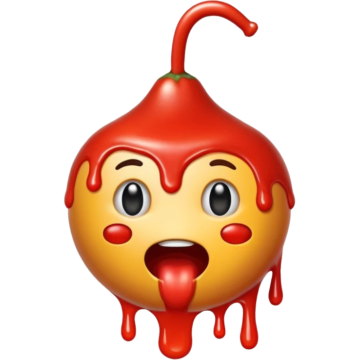 Weenier dripping emoji