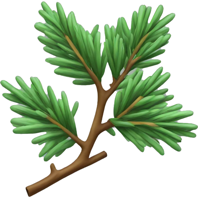 Christmas tree branch emoji