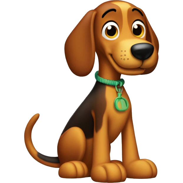 Slinky dog emoji