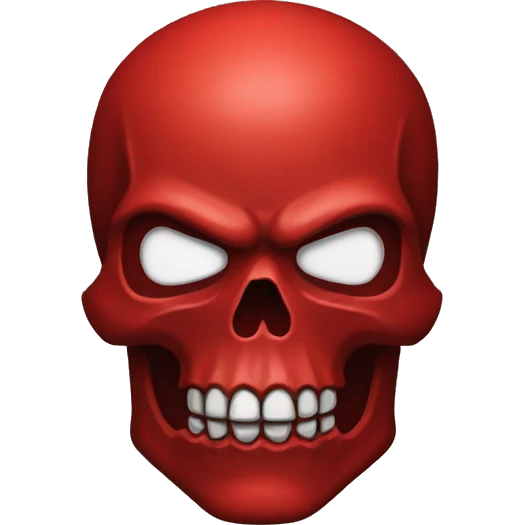 Red Skull emoji