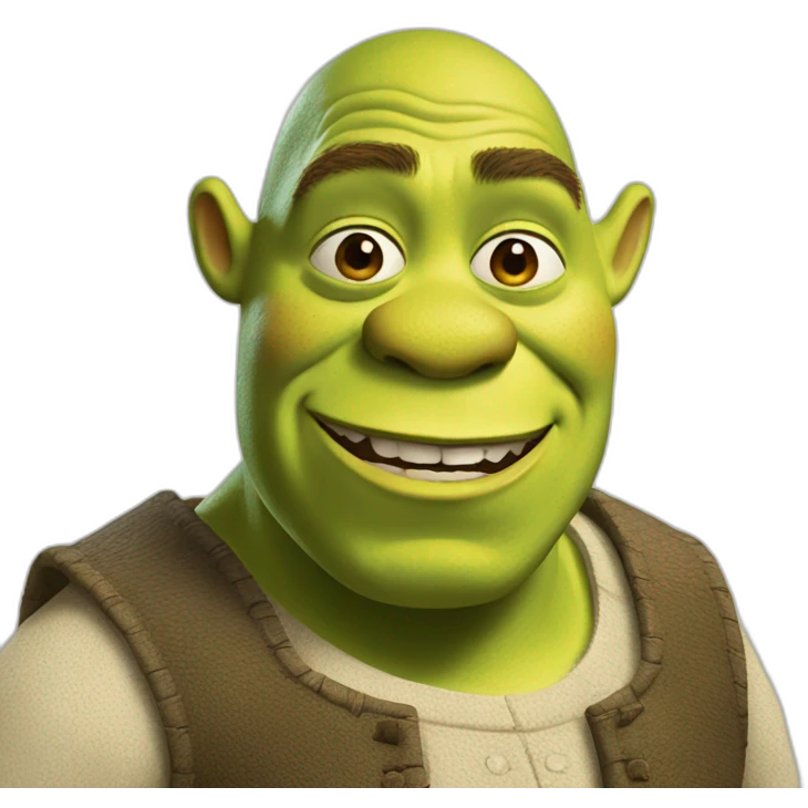 Shrek as flemming emoji