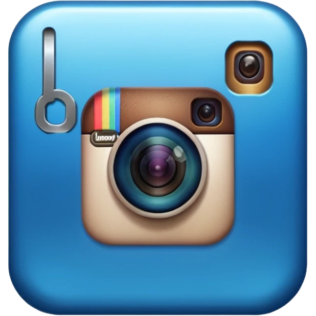 Instagram blue thick meta verifed emoji