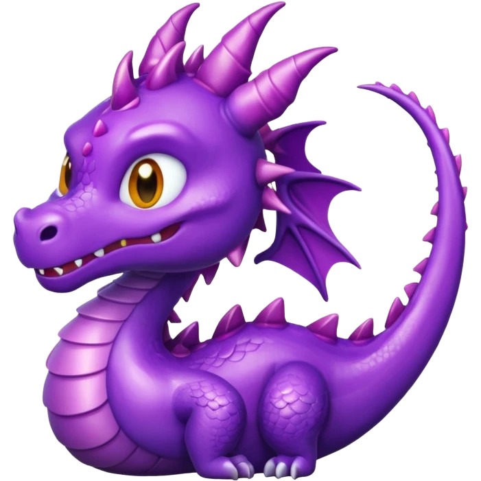 emoji dragon violet pour pseudo emoji