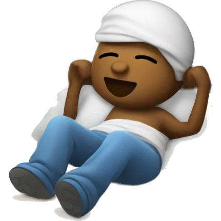Going to sleep  emoji