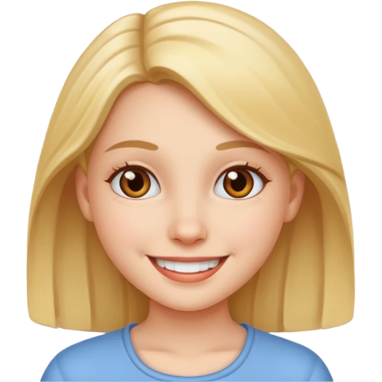 Laky girl  emoji