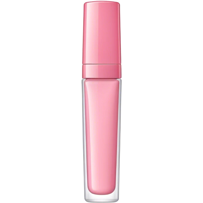 Light pink lip gloss container  emoji