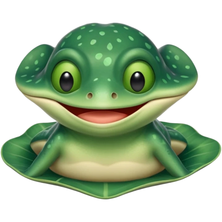 pepe the frog, as a stingray emoji