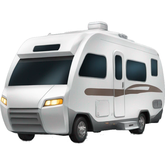 a futuristic RV called Darkboat emoji