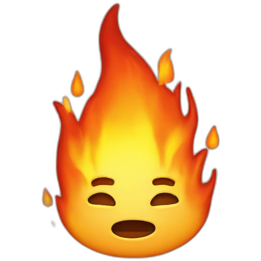 emoji text new fire emoji