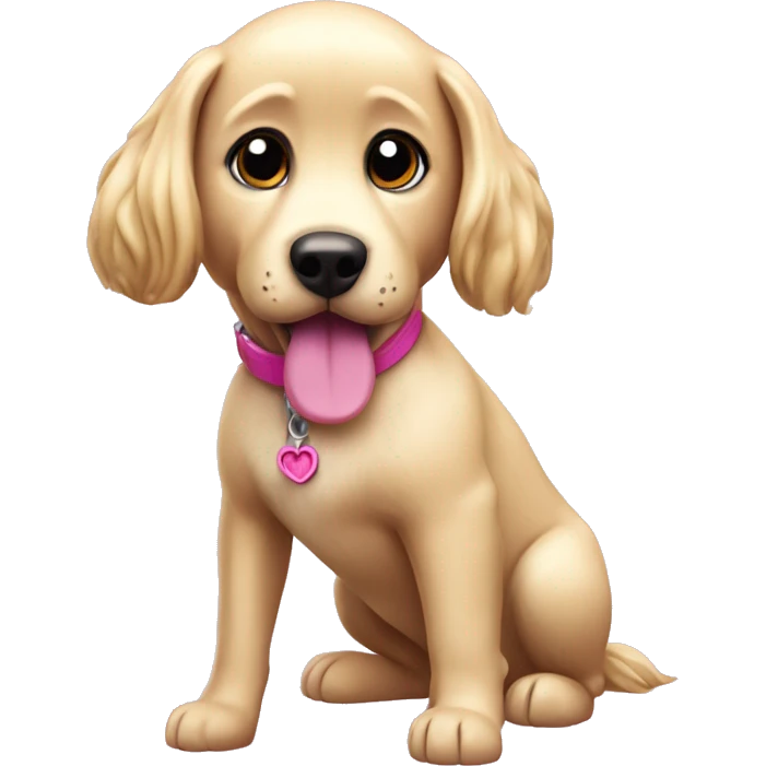 barbie's pet, bibble emoji