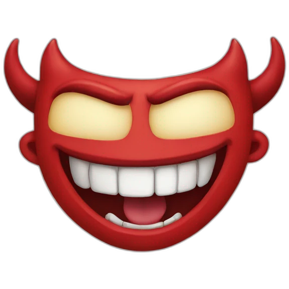 devil laughing emoji