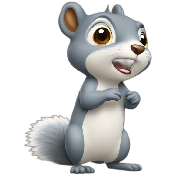 confused squirrel emoji