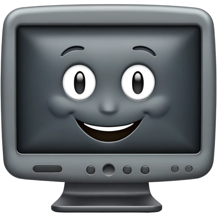 Smiling monitor  emoji