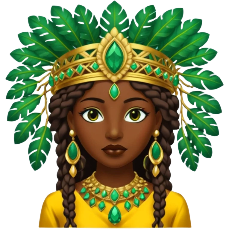 ancient jungle queen emoji
