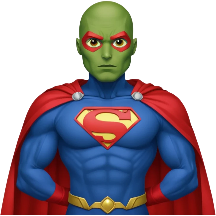 Martian Manhunter from Justice League emoji